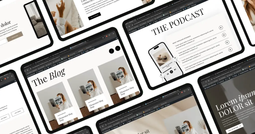 Investeren in de Elementor Template Bibliotheek betekent niet alleen toegang tot meer dan 100+ templates die je direct op je website kan verwerken, de uitgebreide Elementor cursus met meer dan 30+ uitleg video's en de website strategie training.